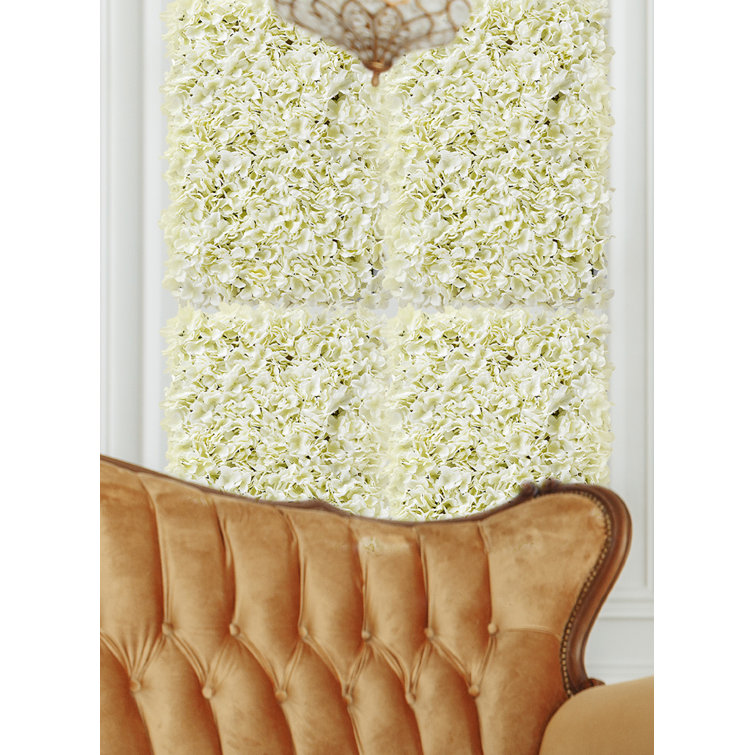 Serene Spaces Living Silk Hydrangea Wall Panel Arrangement Wayfair
